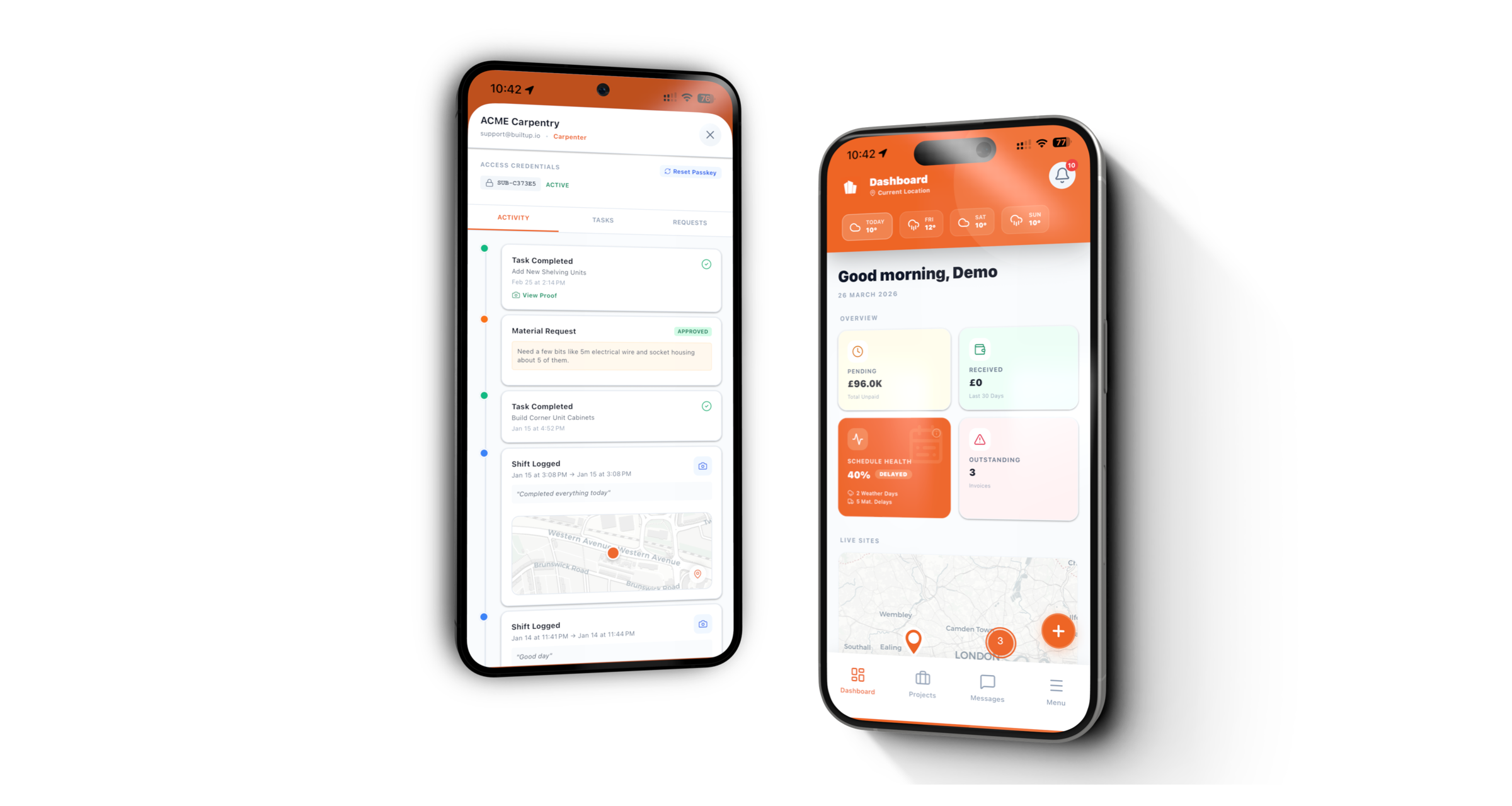 BuiltUp Mobile Apps