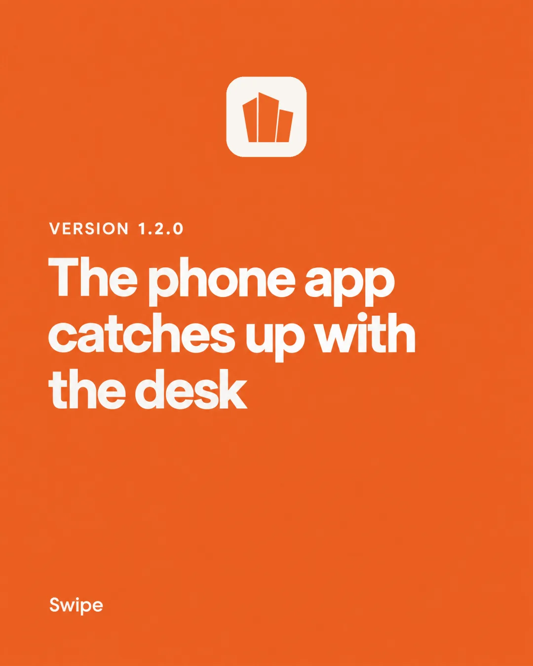Instagram carousel cover: Version 1.2.0, the phone app catches up with the desk