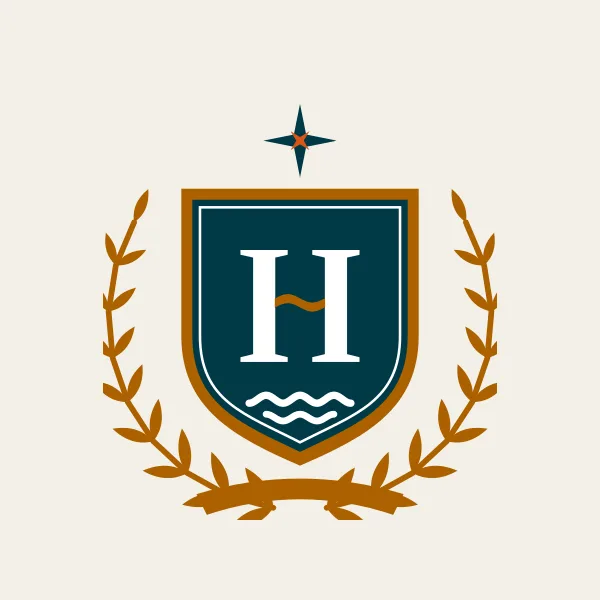 Round 2: the North Star Crest with the four-point star above the shield