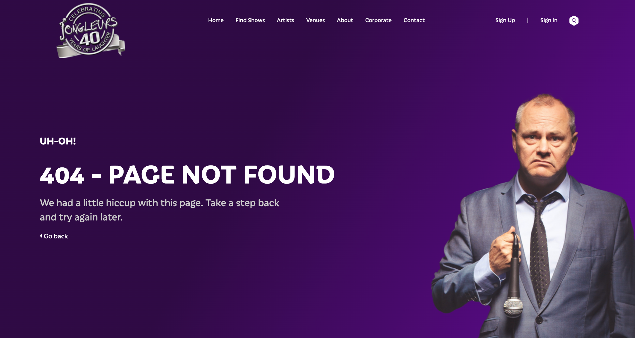 Jongleurs Artist Portal