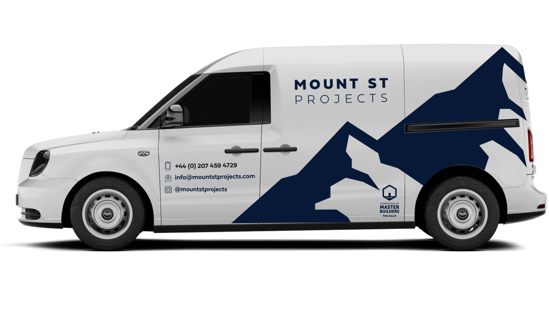 Mount St Projects Branded Vehicle