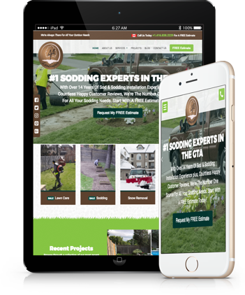 My Landscapers Responsive Worpdress Website Design & Development