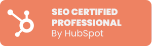 HubSpot SEO Certified Professional Badge