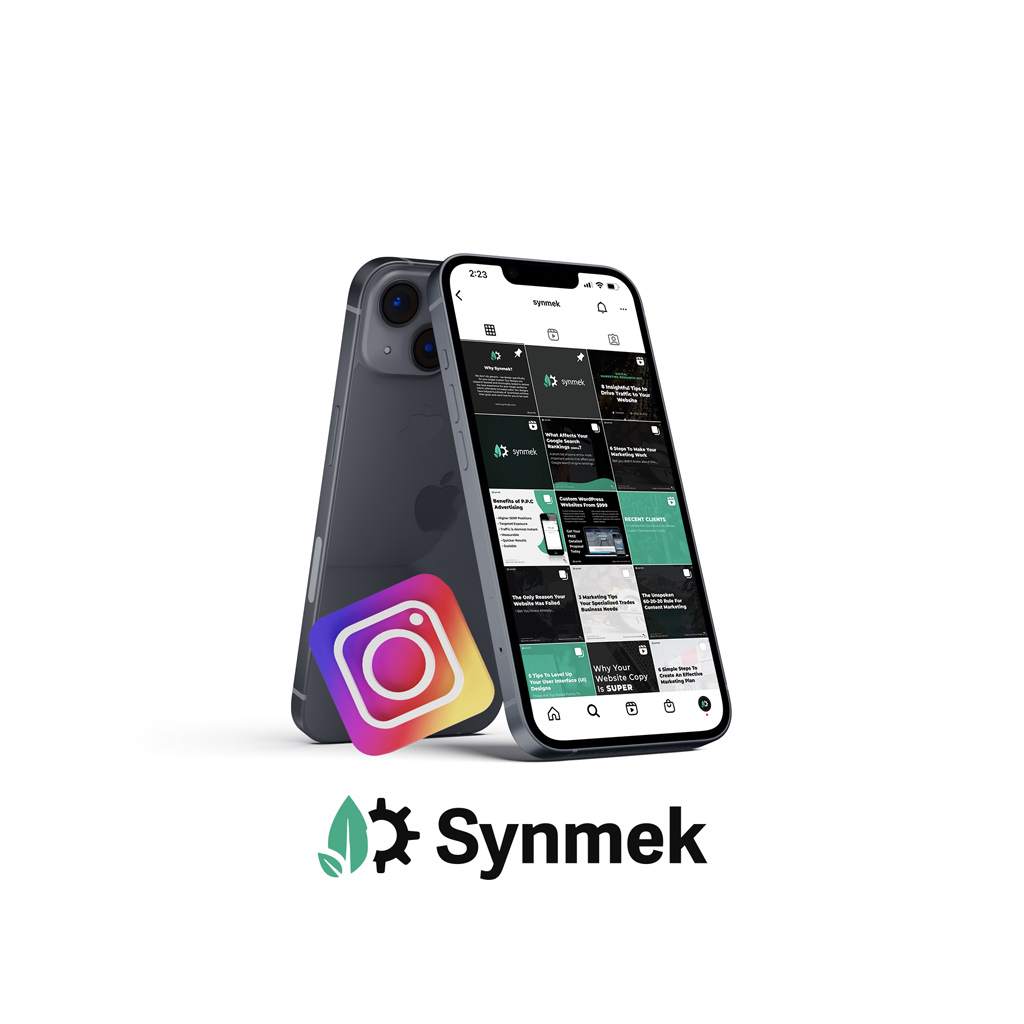Synmek on Instagram social media branding guidelines example