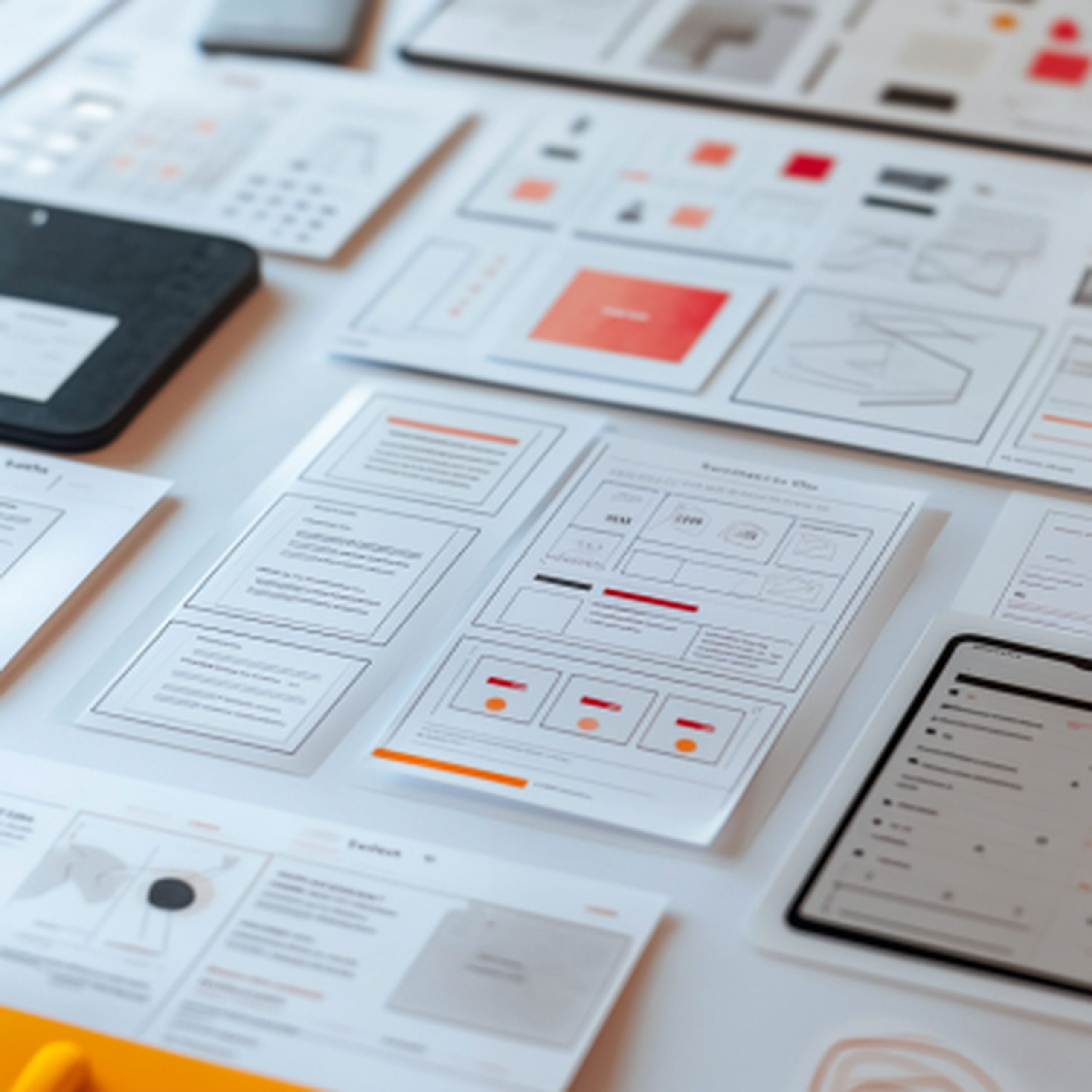 Consistent Typography is easy to read and consistent throughout the design.