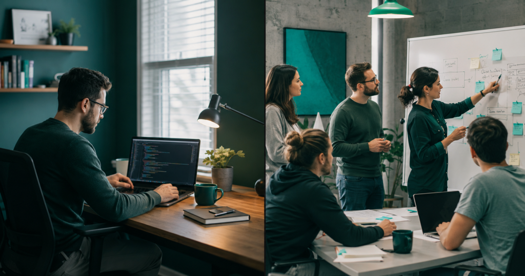 Freelance WordPress developer vs agency team comparison